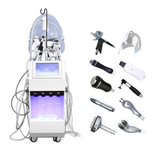 SPA608 PLUS Best Technology High Frequency Facial Beauty instrument Hydra Moisturizing Facial Machine For Skin Tightening Wrinkles Removal Spray oxygen mask