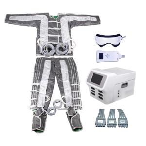 BR615S 24 cells jacket+pants with foot lymph drainage infrared pressotherapy