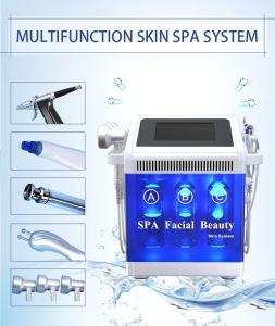 SPA660 PRO MULTI-FUNCTIONAL SKIN SPA SYSTEM Good Quality 7 In 1 Hydro Face Facial Machine With Mirodermabrasion Ice Blue Handheld Hydro Face